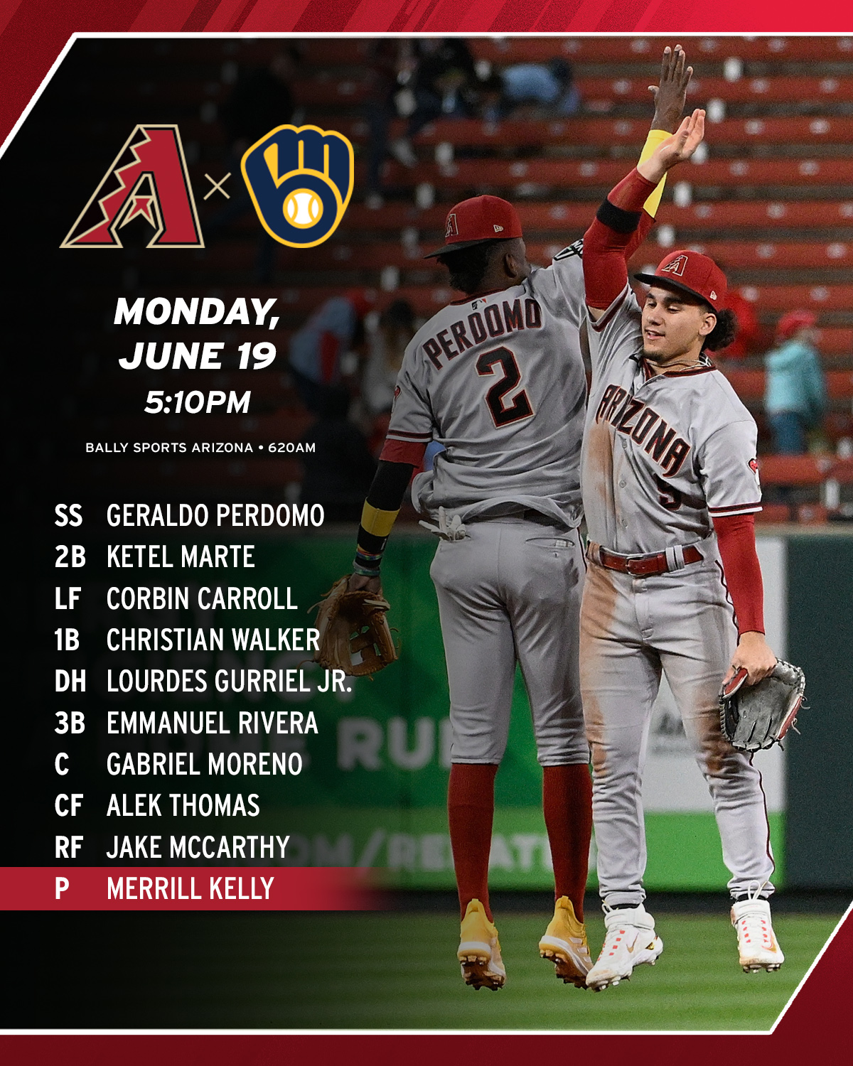 Arizona Diamondbacks on X: Game 68. #ArizonaBorn