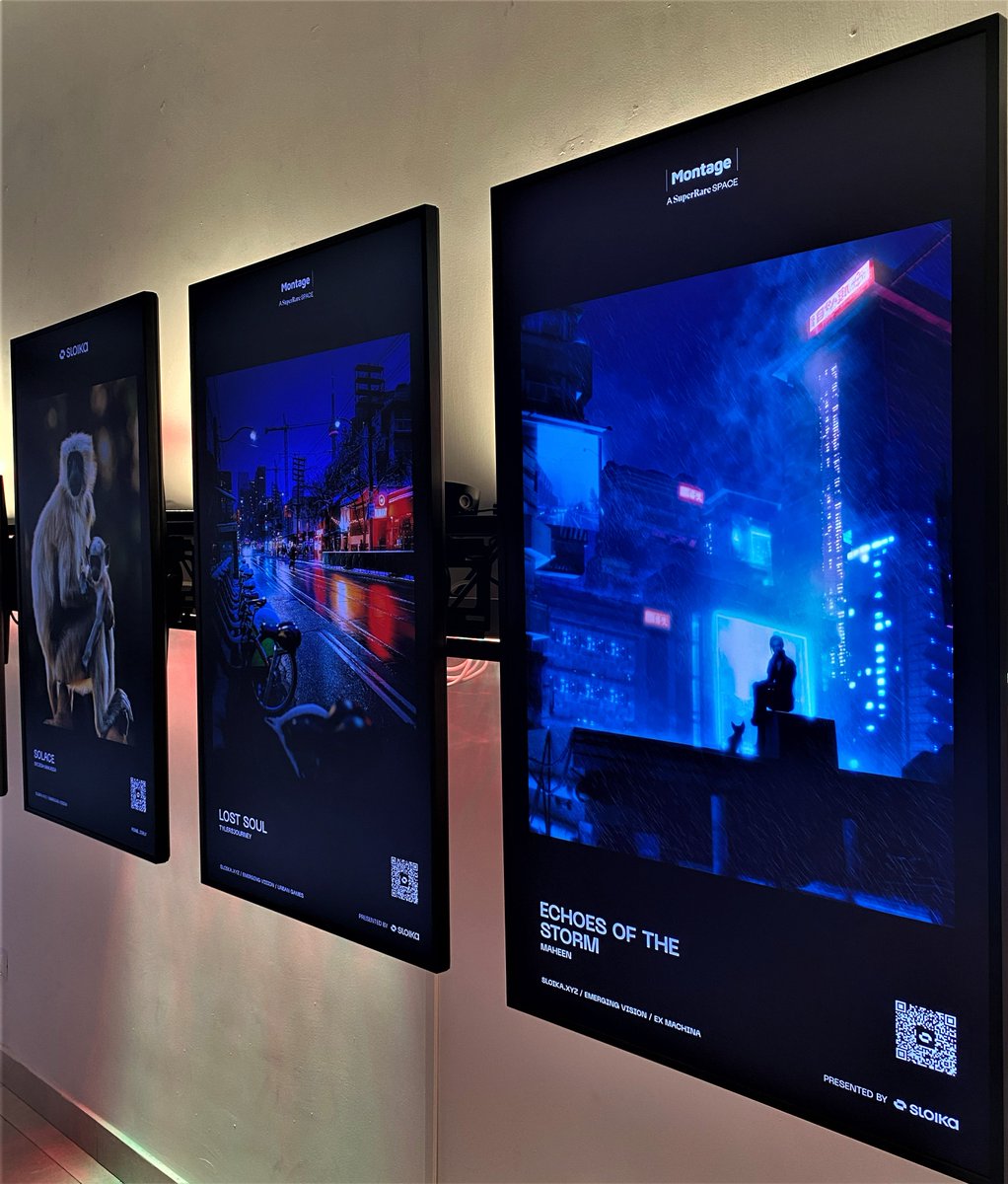 Mecenate Fine Art - NFT Gallery (@mecenatefineart) on Twitter photo LIVE!
๐ฅ"Emerging Vision" ๐ฅ
๐งโ๐จ43 world-class photographers and AI artists
๐ท57 artworks
๐
Jun 20 - 24 at MFA Gallery in Rome
๐จCurated by <a href="/sloikaxyz/">Sloika.xyz</a> LIVE!
๐ฅ"Emerging Vision" ๐ฅ
๐งโ๐จ43 world-class photographers and AI artists
๐ท57 artworks
๐
Jun 20 - 24 at MFA Gallery in Rome
๐จCurated by <a href="/sloikaxyz/">Sloika.xyz</a>