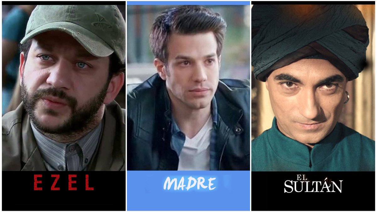 Personajes destacados en algunas #seriesturcasEspaña que he doblado.
-.Temmuz (Rıza Kocaoğlu) en #EzelNova (2018)
-.Sarp (Umur Yiğit Vanlı) en #MadreNova (2020)
-.Sümbül Ağa (Selim Bayraktar) en
#ElSultánNova (2022) #doblajeEspaña