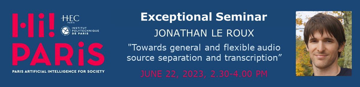 Jonathan Le Roux tweet media