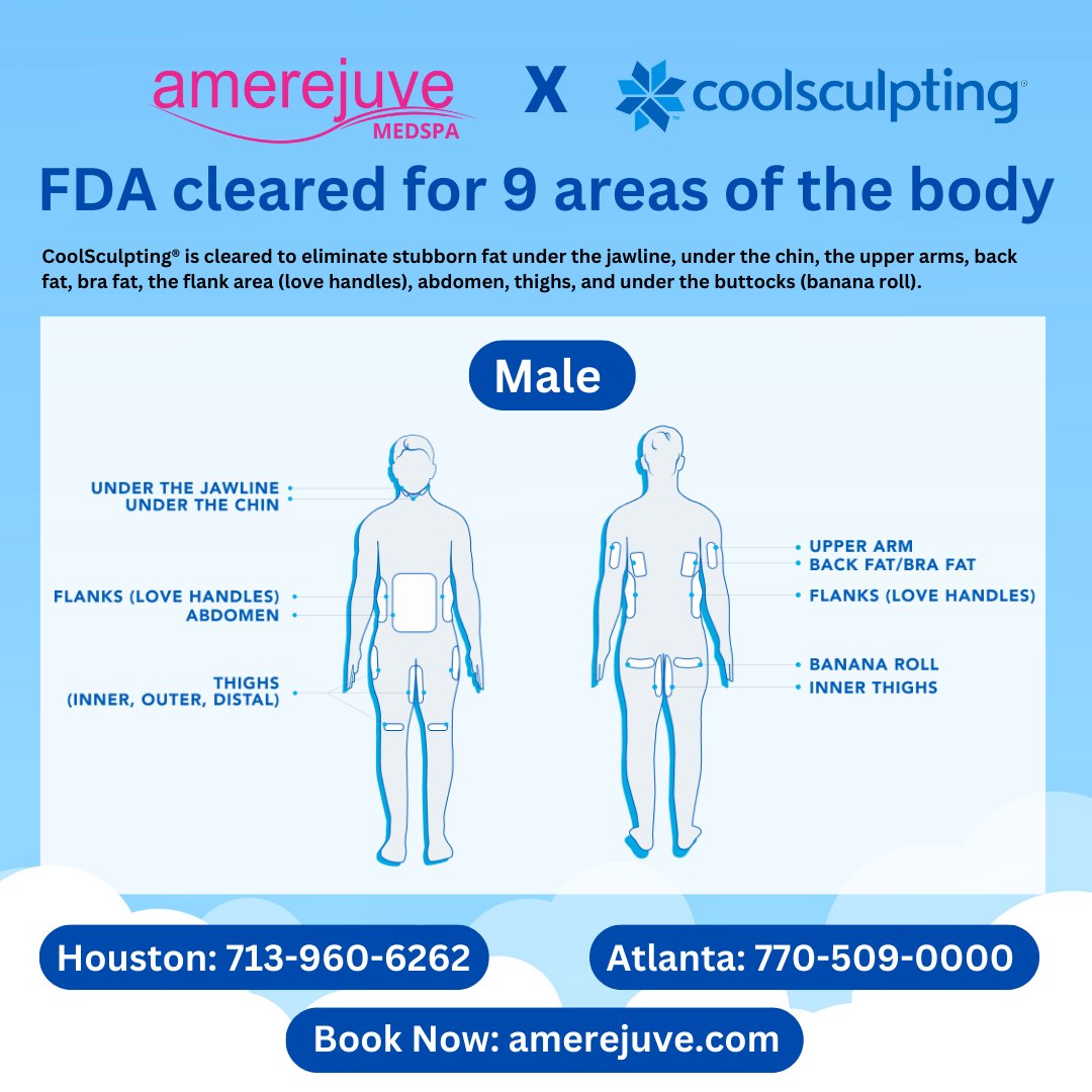 Say goodbye to stubborn fat with this non-invasive, FDA-approved treatment that freezes away fat cells for good. Get the body you want without surgery or downtime.

For More Visit: amerejuve.com/coolsculpting/

 #coolsculpting #bodycontouring #bodysculpting #fatreduction #fatfreezing