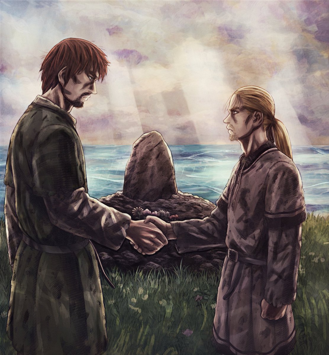 Thorfinn &amp; Einar
#VINLAND_SAGA
