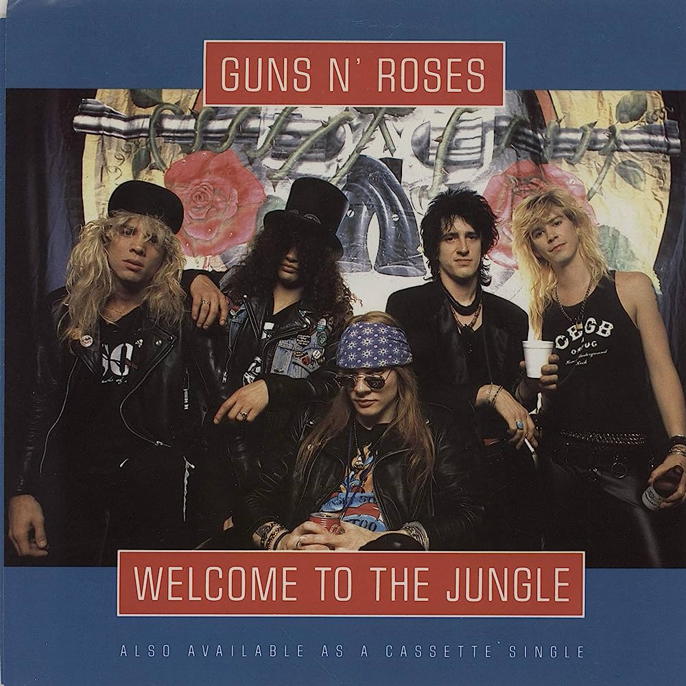 GUNS N' ROSES em PORTUGUÊS: Welcome To The Jungle (Tradução