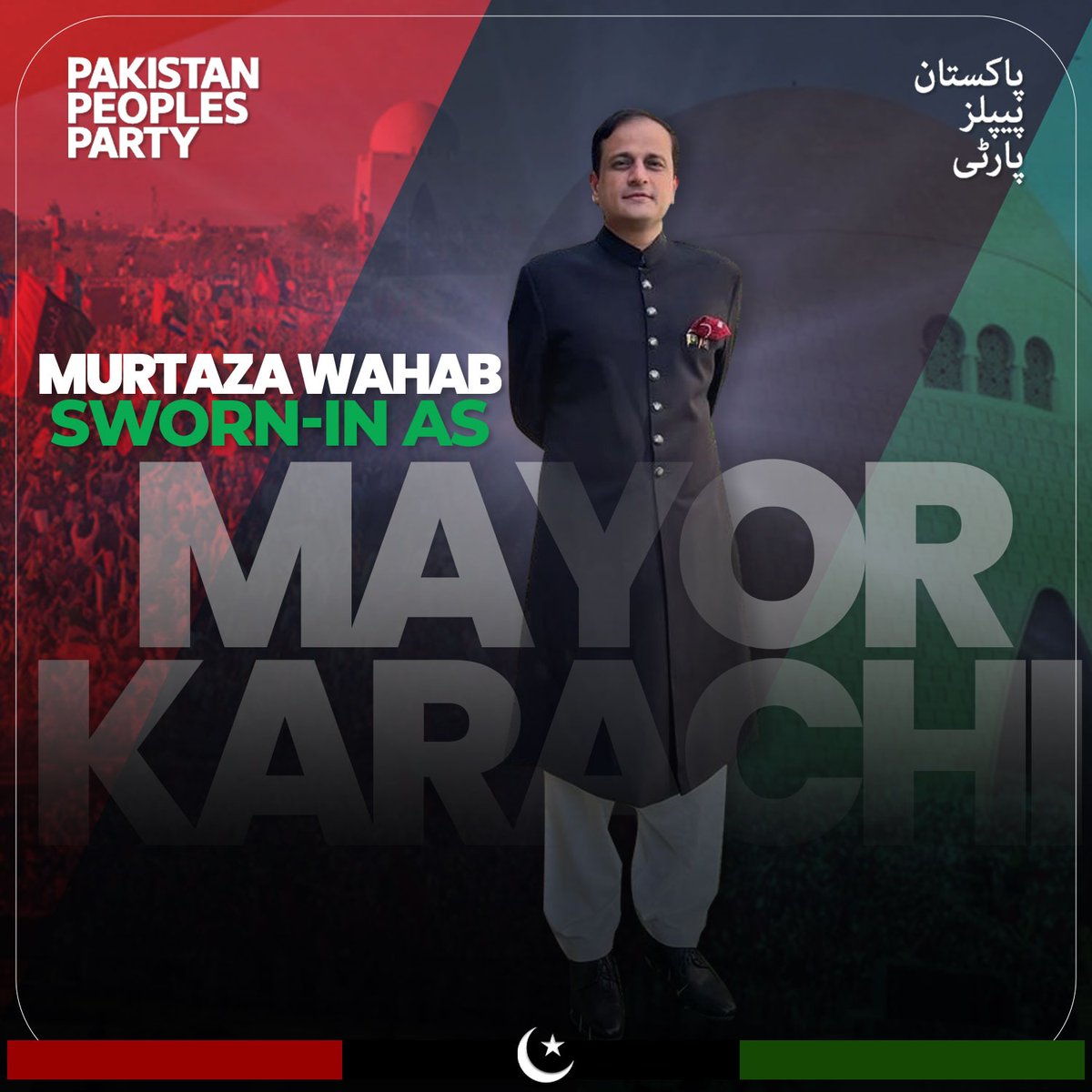 Congratulations to Barrister @murtazawahab1 on taking the oath of Mayor Karachi.
#KarachiHumSabKa