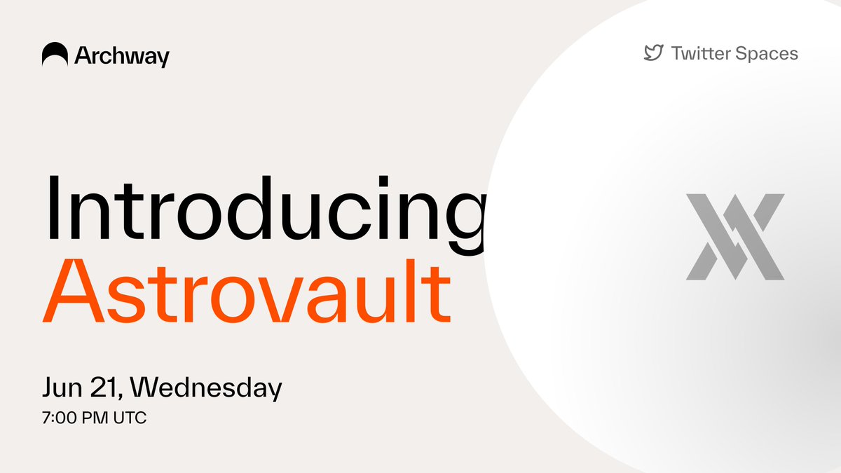 Archway 🟠 tweet media