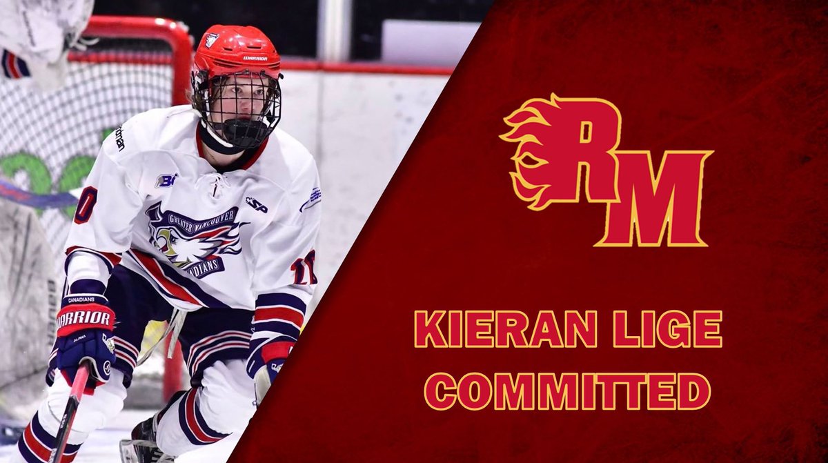 COMMITMENT:
We are proud to announce Kieran Lige (D-2005) as our fourth commitment for the 2023/24 season.  Kieran is from Maple Ridge.
We look forward to seeing you in Red, White, &amp; Gold. 
Welcome to the Flames Kieran!
🔥🔥🔥🔥