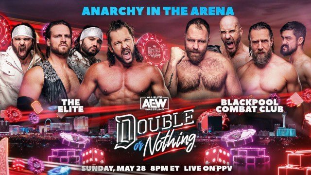 My 10 favorite matches of May 2023:

10. The Elite vs BCC (Anarchy in the Arena) - AEW Double or Nothing

⭐️⭐️⭐️⭐️1/4