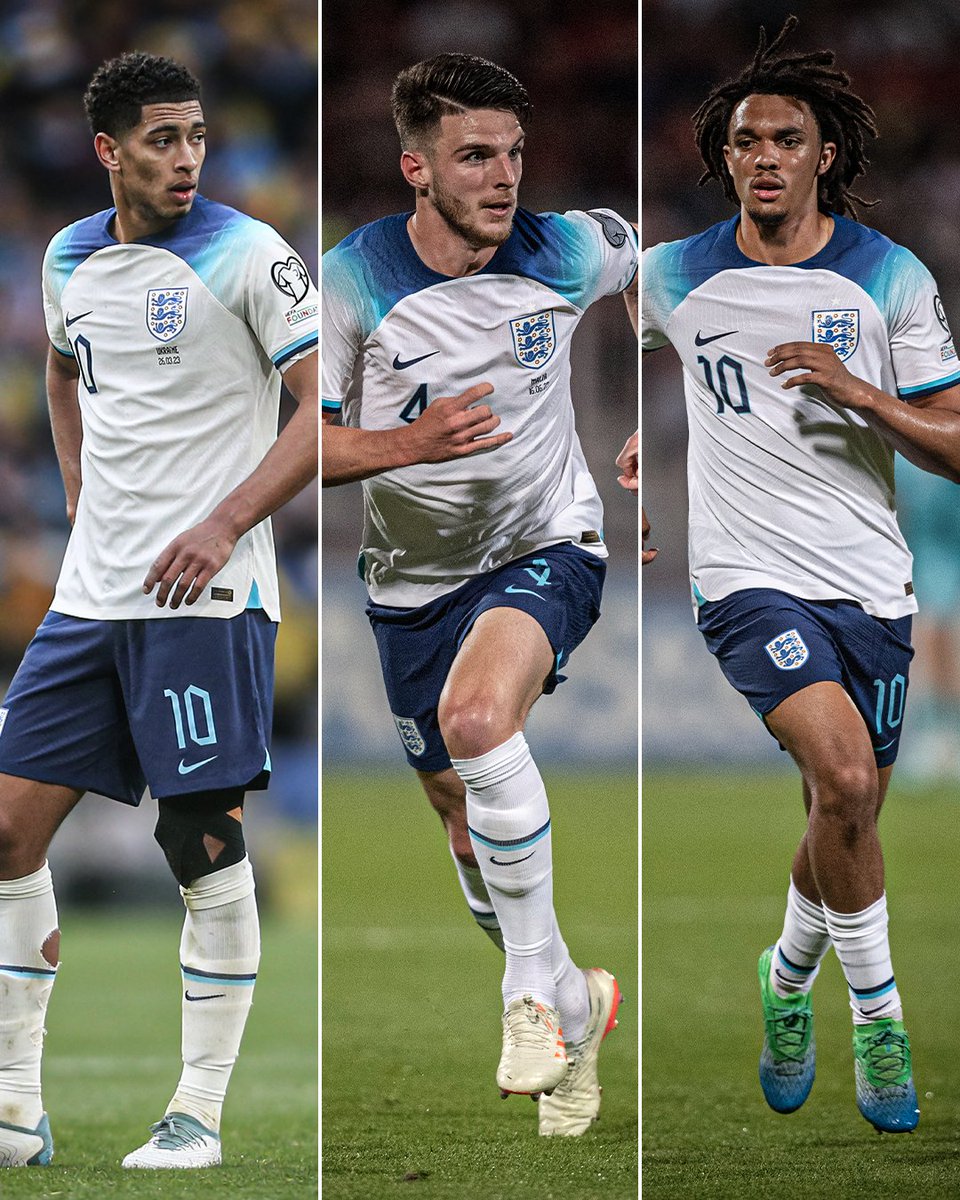 Bellingham-Rice-Trent.

This potential England midfield 🔥