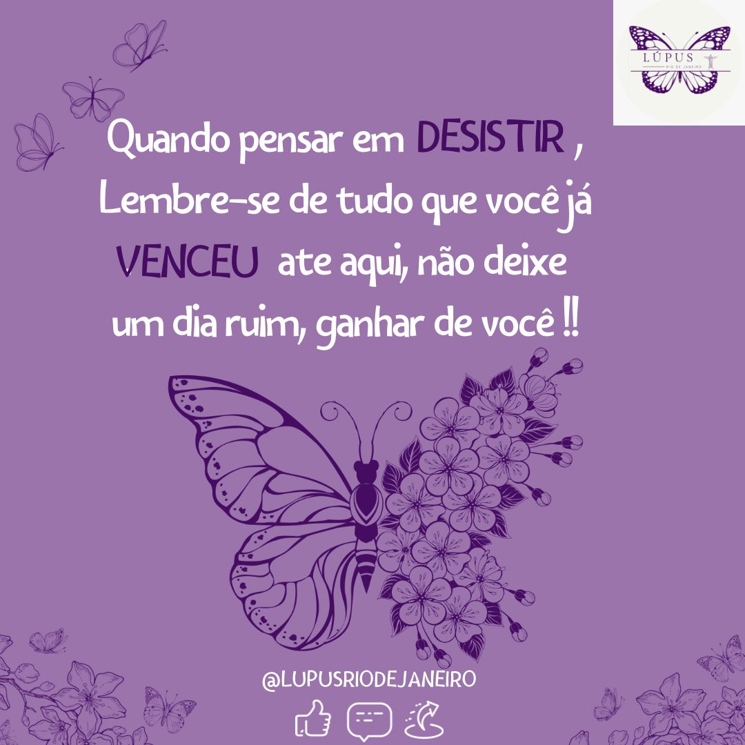 CONTINUE 🖐🏾💜💪
@lupusriodejaneiro Instagram 

#lupus #lupusmaioroxo #lupusdoencaautoinumes #doencararas #superacao #rj #errejota #direitoavida #direito #autoimunes #reumato #vencer #lutapelavida #lei #lupusquestaodefoco #lupusrj #somosraros #raros #les