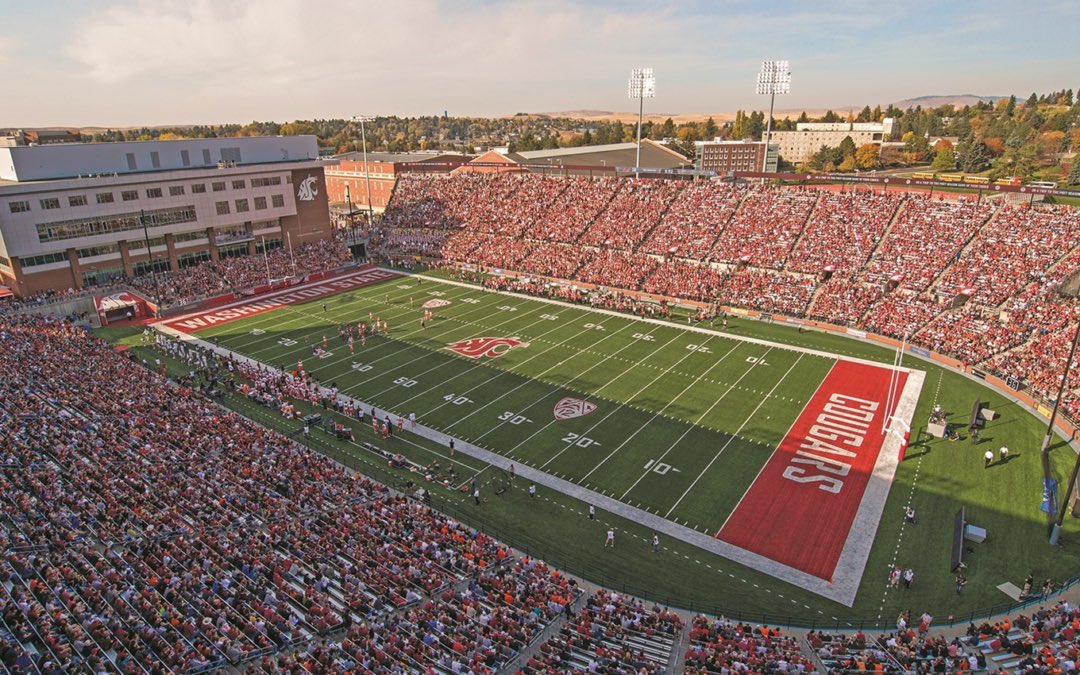 After a great conversation with @SchmeddingJeff I am excited to announce that I have received an offer from Washington State University!🔴⚪️ @WSUCougarFB #GoCougs #WAZZU @Coach_RGarza @CoachD84