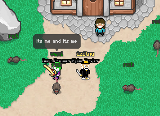 I logged in to test the <a href="/LooperLands/">LooperLands</a> sprites for <a href="/MJVenici/">Venitel</a> and he was right next to me when I signed in.

Oh, and <a href="/bstrat515/">bstrat515 👑💛</a> is hanging out in the background.

Get your own custom Loop Bros. Looper here: loopexchange.art/collection/slb…