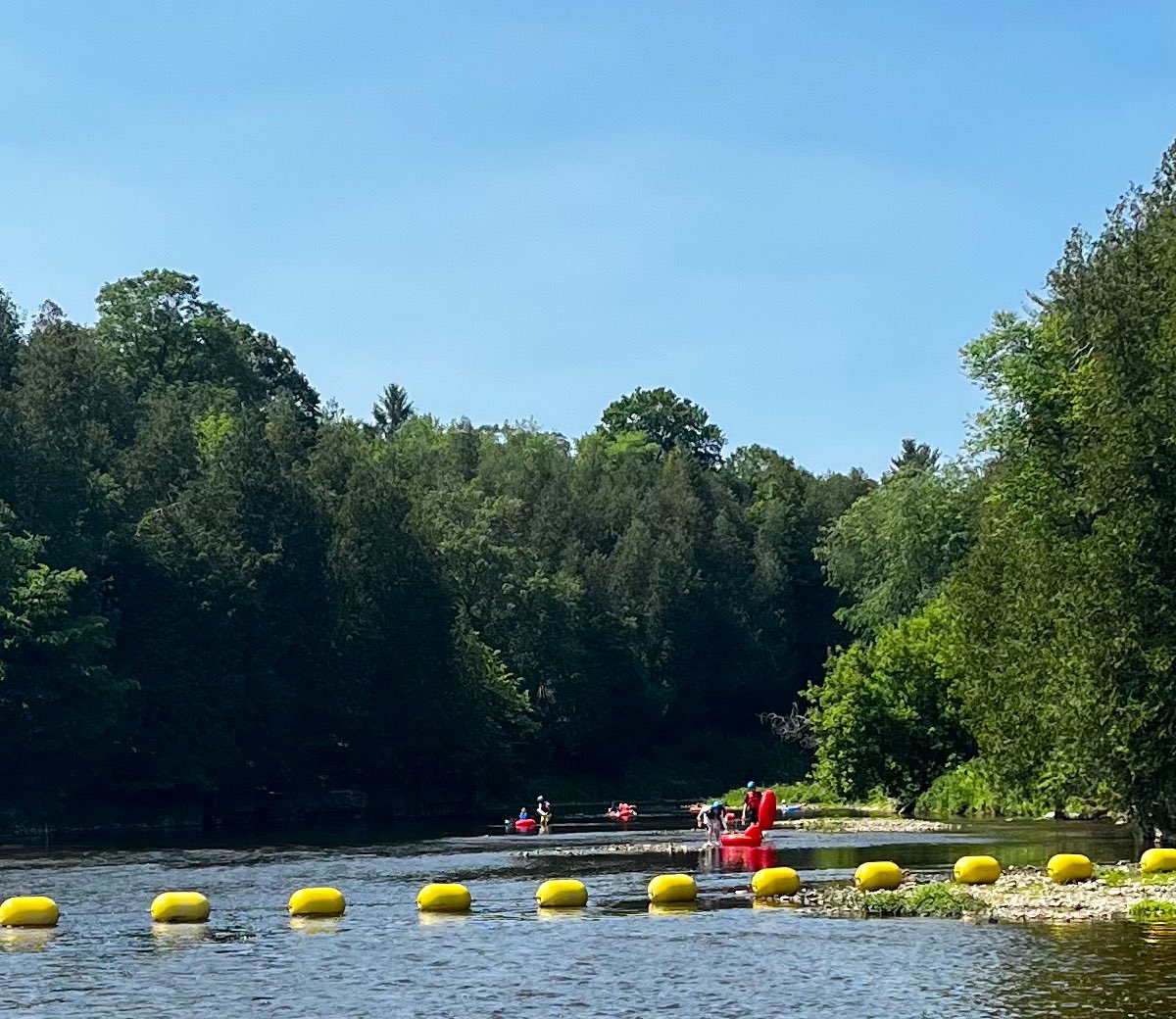 home stretch, tubing Grand River!
happy tired adventures. #Elora 💚