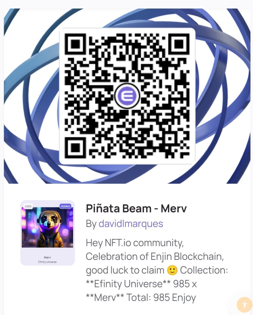 Enjin Celebration !! 🤣😂👇
#Nft_io #Efinityio #Enjin #NFTCommunity #NFTCollectibles #NFTCollection #NFTGiveaway #Beam #FreeNFTs