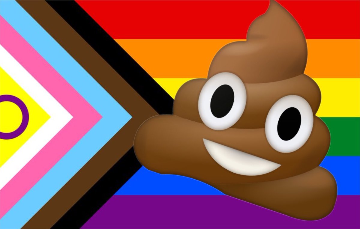 So many people are just placing everything over the LGB Pride flag…I am doing the same.

IRRITABLE BOWEL SYNDROME💩
#IBSawareness
IBS awareness day is on April 19th! I’m going ahead & unveiling what I have created.

I used the poop emoji becuase it’s fun & kids like it #LGB✂️🏳️‍⚧️