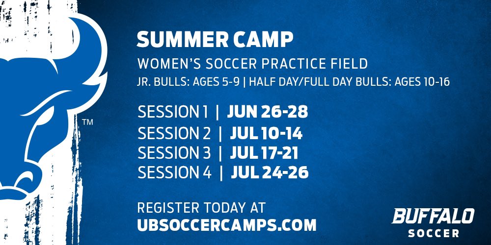 Youth summer camp starts next week and our prospect camp sign ups are rolling in! It’s not too late to sign up!

#WeAreOne #CARE #UBhornsUp