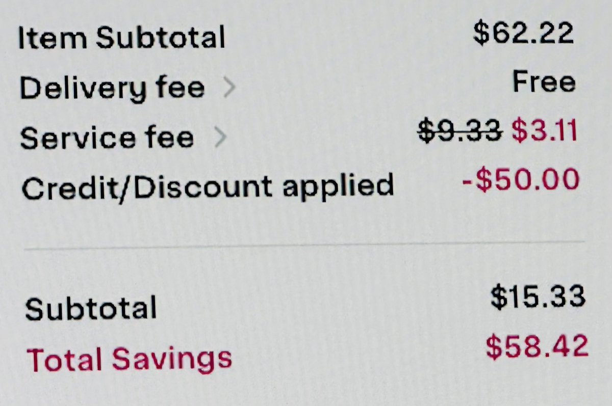 moneyfested's tweet photo. Groceries $50 OFF $55
https://t.co/ORj23pbV5T
USE CODE: RBOGGIO1D7
#foodcoupon #eatfree #deal #fooddeal #deals #freebies #discounts #Discounted
#freefooddelivery #delivery #eat #eating #feast #bread #milk #delivered #cheapfood #freebie #hotsoup #soup #hungry #help #yummy #taste https://t.co/SYzWtIxfc7