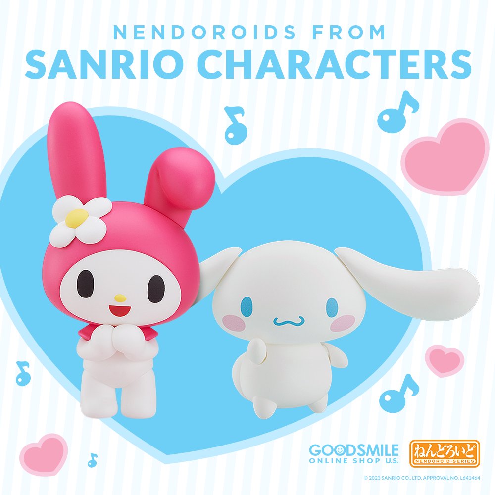 Prepare for a cuteness overload because Nendoroids of Sanrio Characters are here at GOODSMILE ONLINE SHOP US! Add their adorable enthusiasm to your collection today!

Shop: s.goodsmile.link/e0N

#Sanrio #Goodsmile