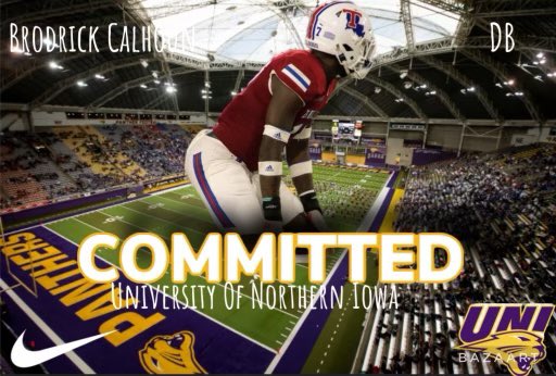 Last Ride!! Let’s Rock Out.. <a href="/UNIFootball/">UNI Football</a>  <a href="/Coach_Brookins/">Keelon Brookins</a>