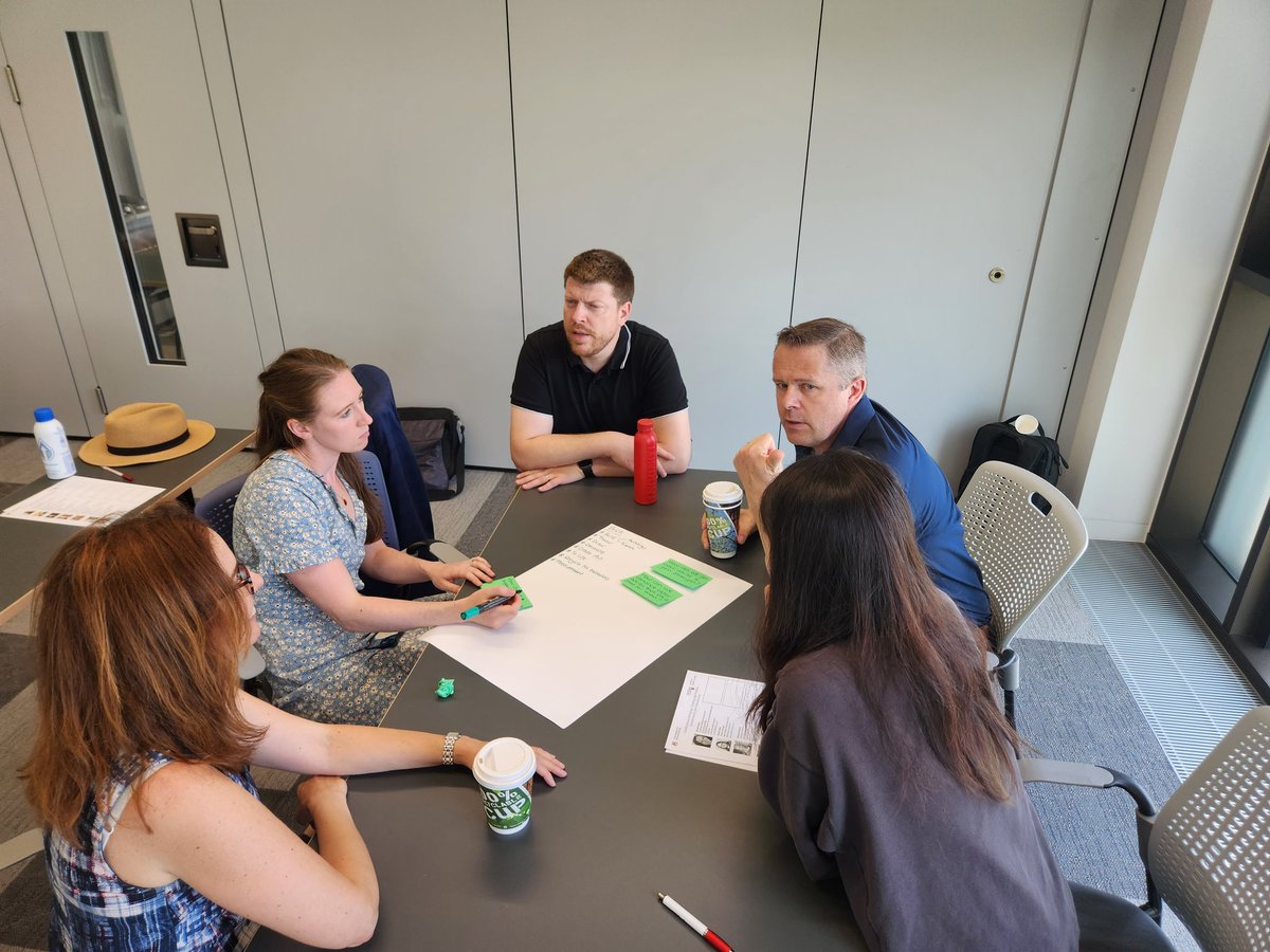 audreypatocs's tweet image. #HowMightWe? We had a great session with @MIRAMcMaster and  @unibirmingham colleagues, brainstorming solutions and ways to apply research to challenges in designing, implementing and evaluating age-friendly spaces.
@RebeccaGanann 
@mackinprof @Allisonmward 
@AfroditiStathi