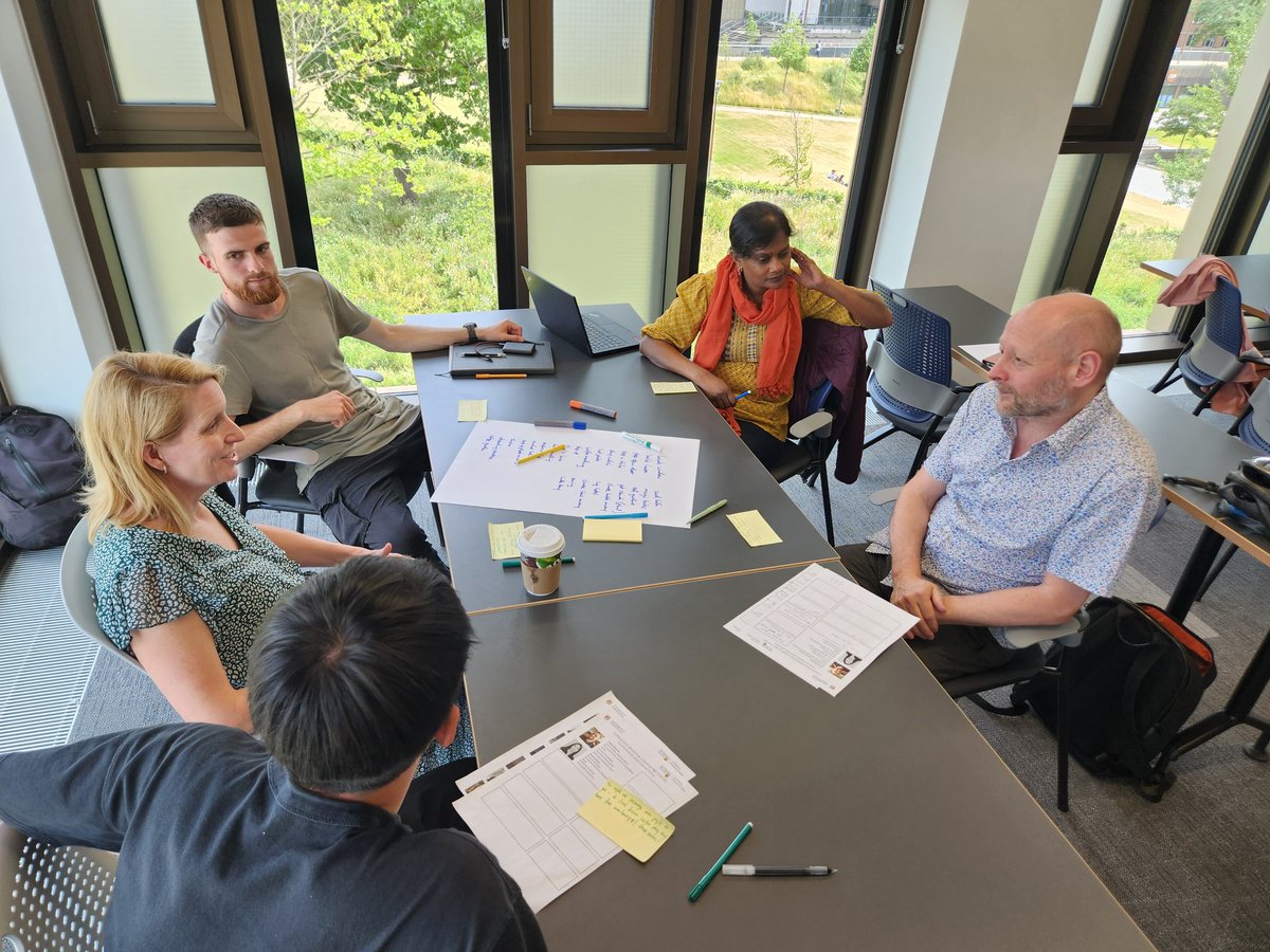 audreypatocs's tweet image. #HowMightWe? We had a great session with @MIRAMcMaster and  @unibirmingham colleagues, brainstorming solutions and ways to apply research to challenges in designing, implementing and evaluating age-friendly spaces.
@RebeccaGanann 
@mackinprof @Allisonmward 
@AfroditiStathi