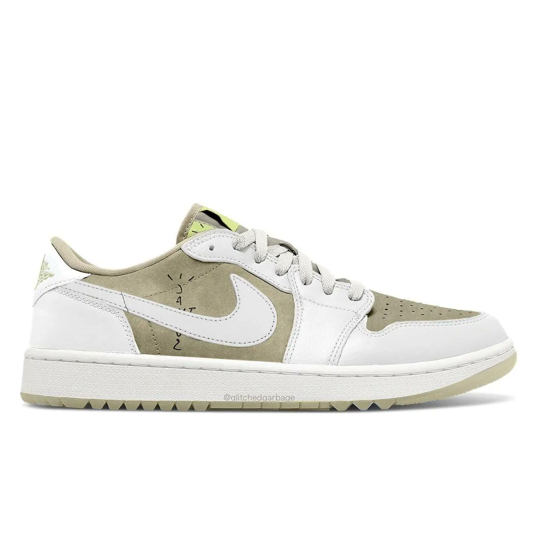 JustFreshKicks's tweet photo. Travis Scott x Air Jordan 1 Low Golf Releasing in November ☕️ https://t.co/IuBWmsj64l https://t.co/heR4lQf66Y