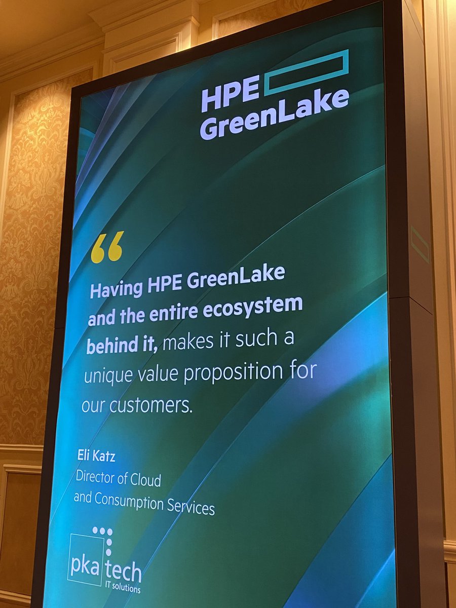 Scott Sinclair (@scott_sin) on Twitter photo Expecting a lot of #HPEGreenLake discussion at #HPEDiscover this week. Excited to be here! <a href="/esg_global/">Enterprise Strategy Group</a> Expecting a lot of #HPEGreenLake discussion at #HPEDiscover this week. Excited to be here! <a href="/esg_global/">Enterprise Strategy Group</a>