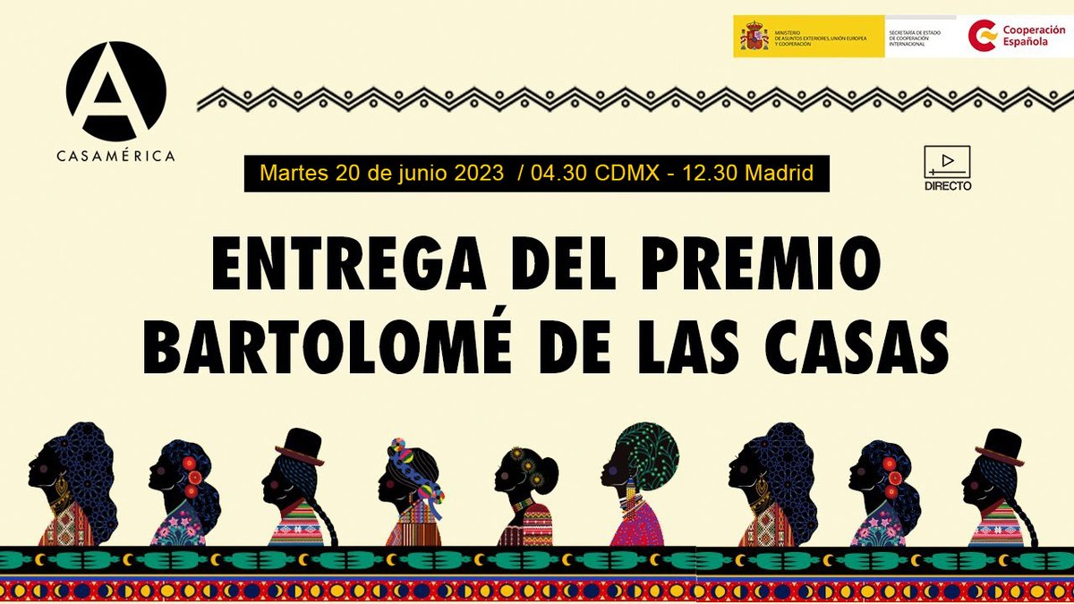 EquisJusticia's tweet photo. ¡Las #PromotorasMayas y el Centro Alternativo para el Desarrollo Integral Indígena (#CADIN) serán galardonadas con el Premio Bartolomé de las Casas! 🥳 Desde #EQUIS estamos felices de haber impulsado su candidatura y orgullosas de su trabajo👏🏾
🔴MAÑANA: https://t.co/b36UBCTWqU https://t.co/BCdWtvsoqD