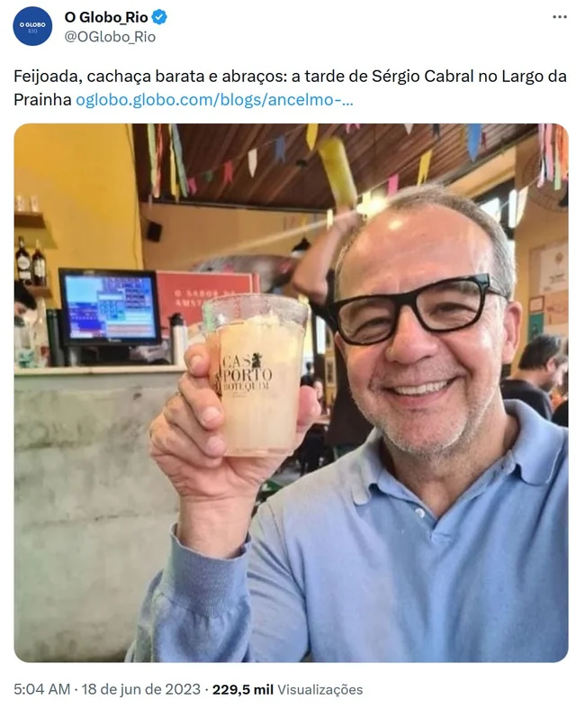 SensoCrtico1's tweet photo. O fim de semana de um condenado a mais de 200 anos de prisão https://t.co/br3lksFFuL