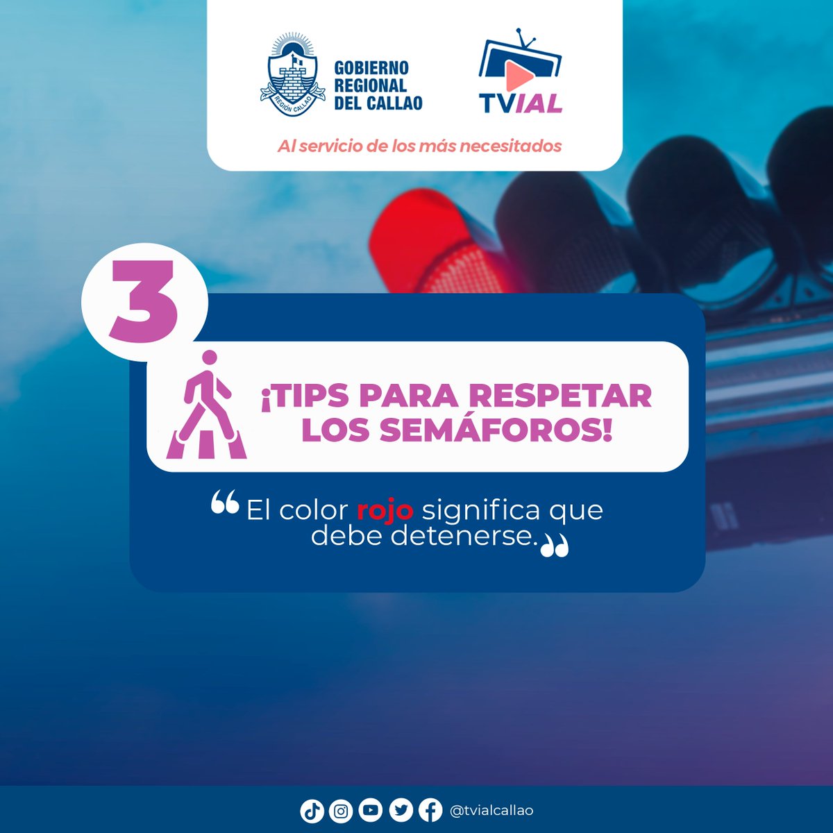 GRTyC_Callao's tweet photo. #VialTips || SeΓ±ales de Control de TrΓ‘nsito - SemΓ‘foros π¦π₯π€ Aprende con nosotros de forma dinΓ‘mica y sencilla sobre Seguridad Vial, con los siguientes tπ€©π
Inscribeteen el siguiente link: π https://t.co/b5iR6iDrcs
#gtyc #conductoresponsable #tvial #goreCallao #Callao #PerΓΊ https://t.co/3hRfivram1