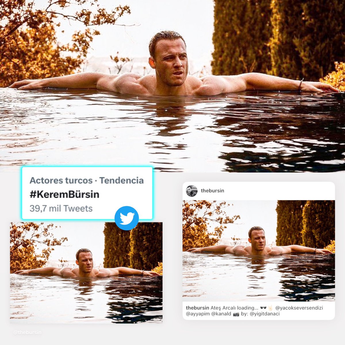 🚨 Kerem Bürsin aparece en tendencias con 39,7 mil tweets‼️

#KeremBürsin