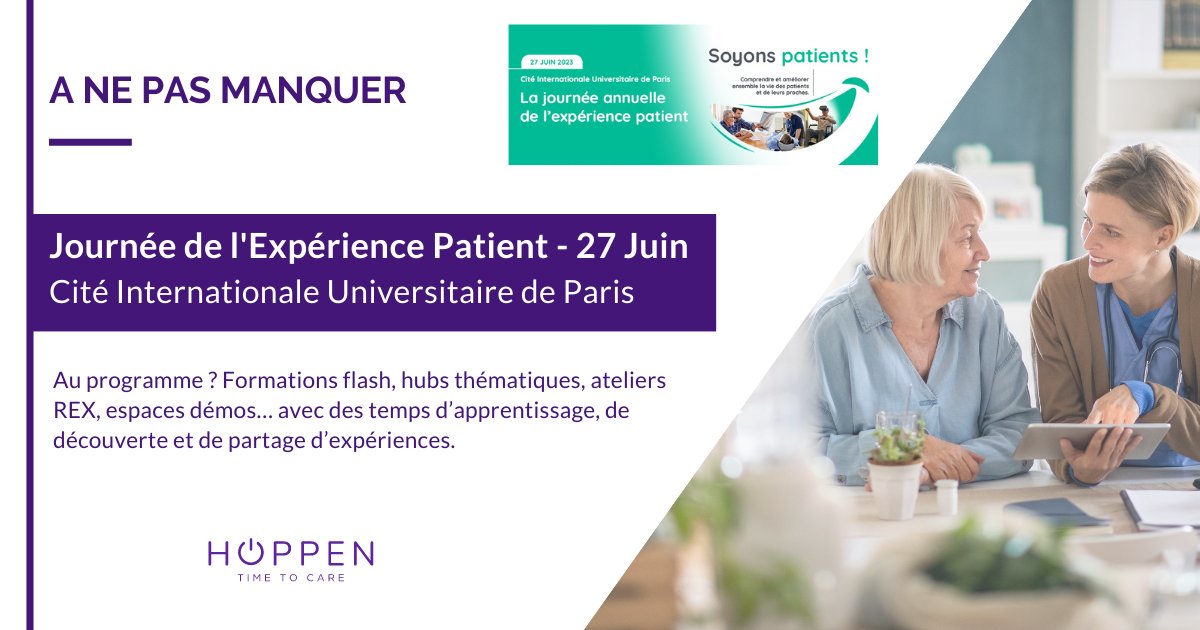 #SaveTheDate #ExperiencePatient : Plus que 7 jours avant la Journée Annuelle de l’Expérience Patient de l’Institut français de l'expérience patient (IFEP) !  👉 bit.ly/43QhJPk