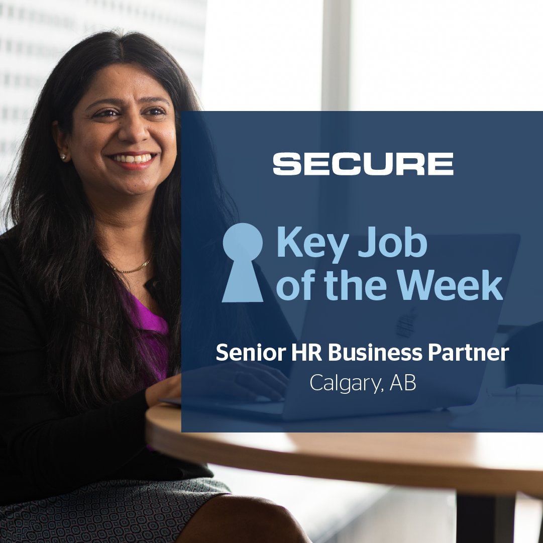SECUREwastecorp's tweet image. We’re Hiring!

Check out our Job of the Week: Senior HR Business Partner, based out of Calgary, AB.

Are you a fit? Apply at the link in our bio.

#keyjoboftheweek #teamsecure #hiring #job #alberta