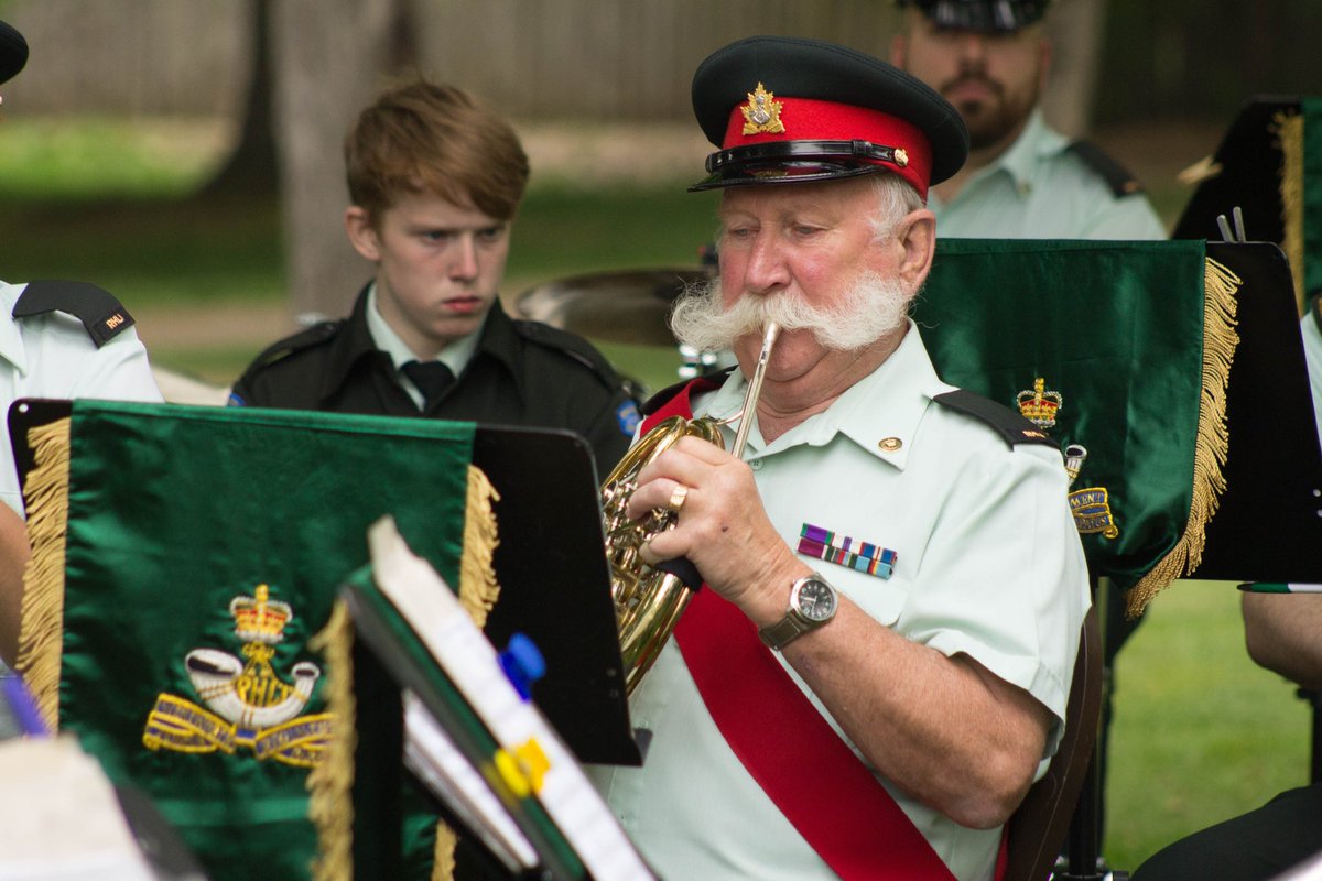 RHLImus's tweet photo. La musique du RHLI a eu l'honneur de participer aux activités Decoration Day 2023 au parc Dundurn à Hamilton. Merci à tous ceux et celles qui ont pu y assister !

11 juin 2023 https://t.co/NtHWVv3ZxF