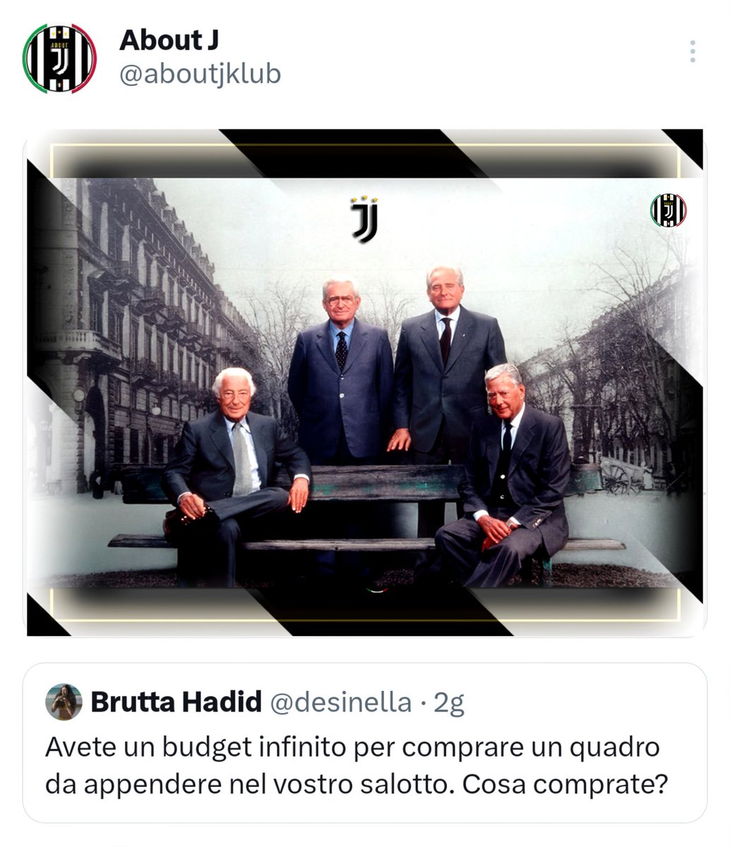 aboutjclub_'s tweet photo. Ovviamente questo! 😍 In questa foto c'è praticamente la Grande Storia della Juventus! 🏁 L'Avvocato Gianni #Agnelli, il Presidente Vittorio Caissotti di #Chiusano, il Presidentissimo Giampiero #Boniperti e il Dottor Umberto #Agnelli. 🥰🦓 #LiveAhead #FinoAllaFine #ForzaJuve https://t.co/ca04zCoocc