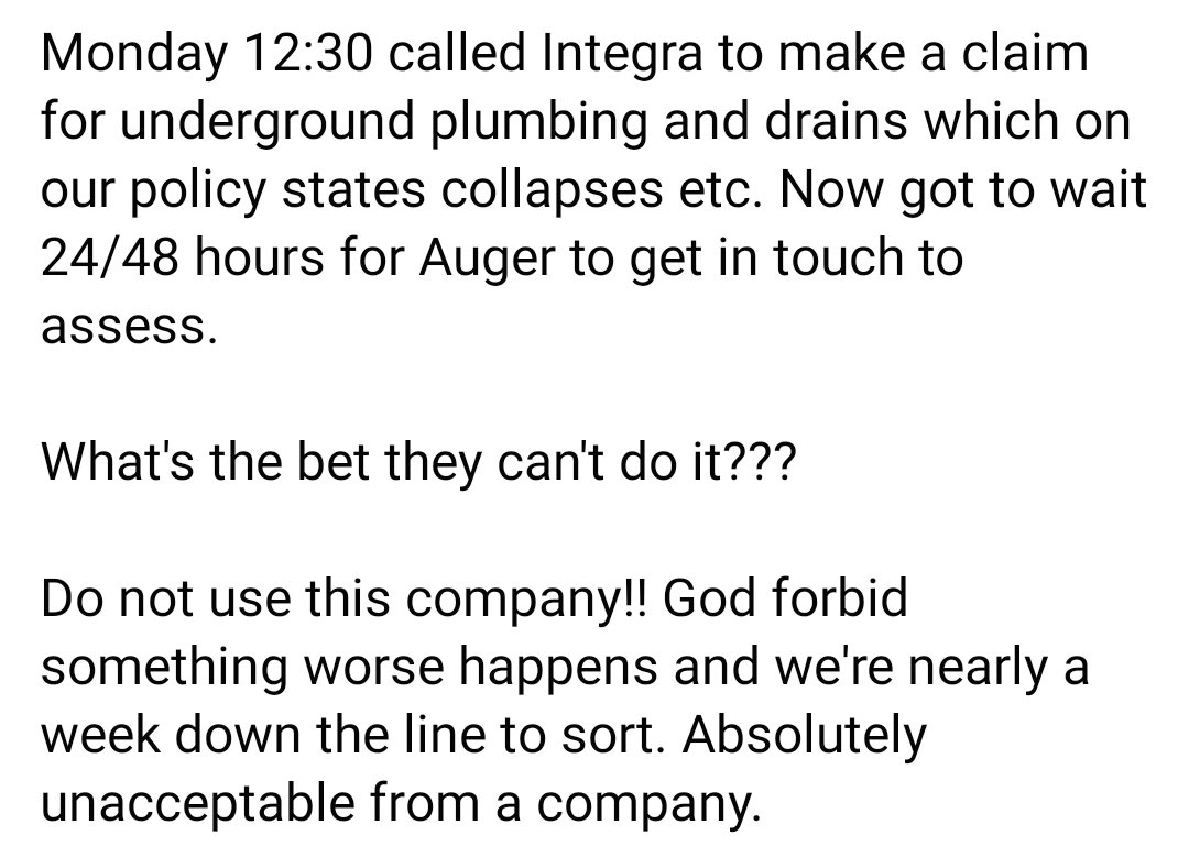 annburkey's tweet photo. Post 2 of 2.....
@OCInsuranceUK @integrains Cannot believe how bad this has been. Shocking customer service. @Daily_Record https://t.co/XOvlpbHrPt