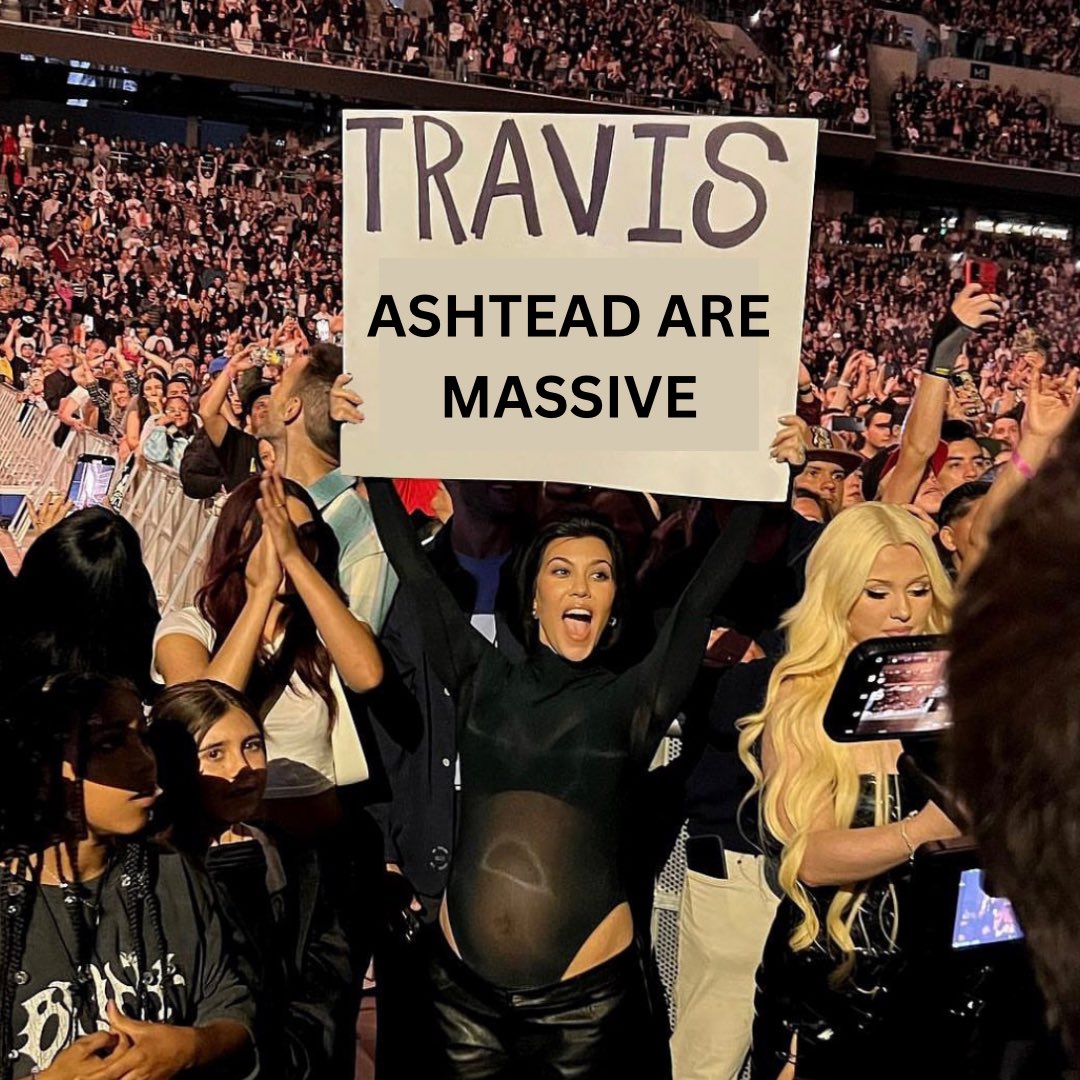 Kourtney ain’t lying. 
UP THE A’S 💛🖤