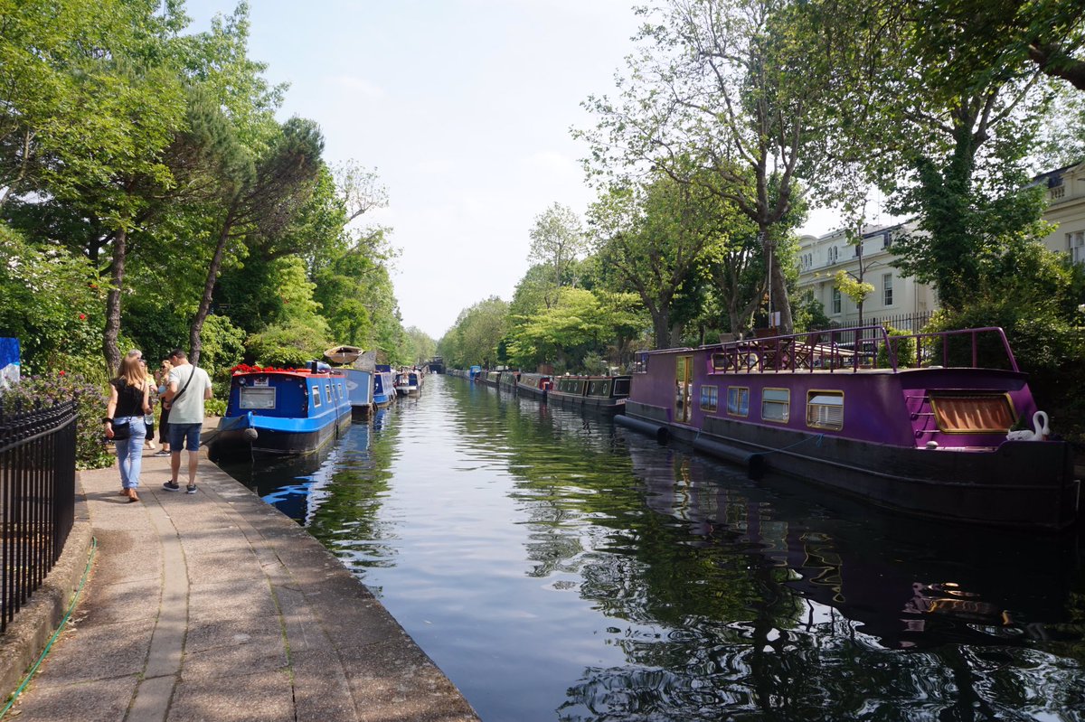 My view of Regents canal from yesterday when I went walking with one of my friends that I have not seen since 2019 @countrywalking #walk1000miles2023