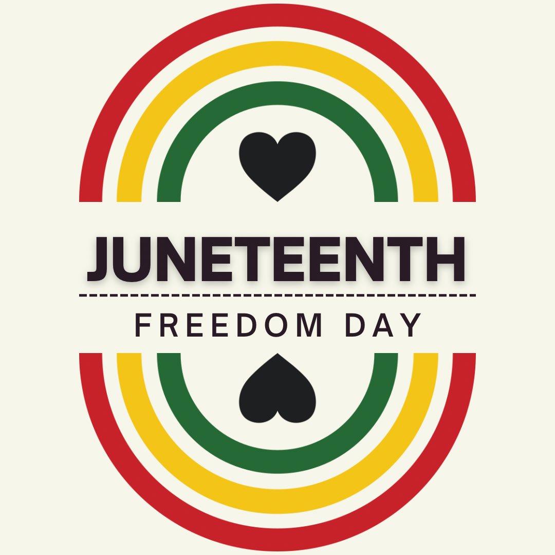 'Embracing Juneteenth, where freedom ignites creativity! 🎉✨ Freedom empowers; freedom of expression and artistry of African Americans has inspired the world. Today, we remember our history and amplify our voices as we continue to tell our incredible stories. #Juneteenth