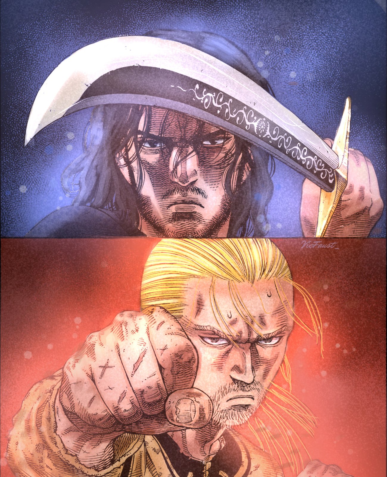 Viczzz 🪐 on X: My Vinland Saga colorings ❤️🙏  / X