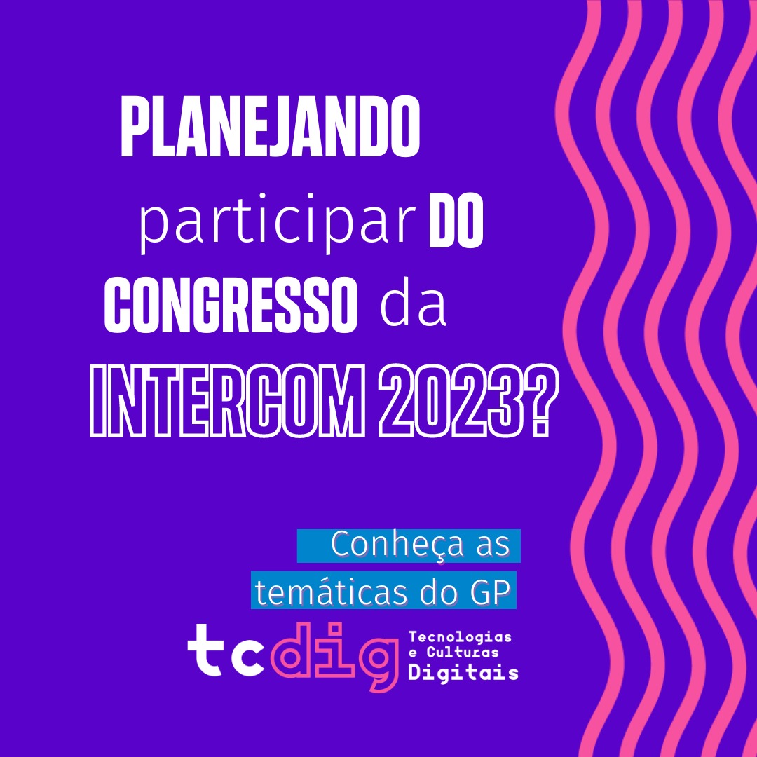GP_comcultdig's tweet photo. As submissões de resumos para o congresso da Intercom 2023 continuam abertas. Os trabalhos podem ser enviados até 10/07 pelos inscritos no congresso. Aproveite para submeter um resumo ao GP Tecnologias e Culturas Digitais, para apresentação remota ou presencial. https://t.co/rRvSdtWW5u