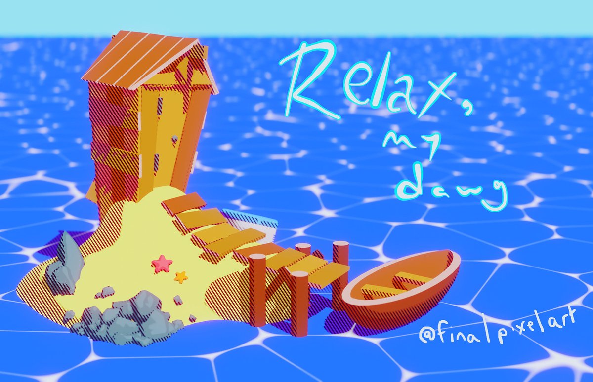 finalpixelart's tweet image. I&apos;ve decided that starting today I&apos;m gonna start commissions!

I can do 3d modeling for a wide variety of subjects as well as do some lowlevel rigging for the characters

not great at concepting but i can follow reference to a tee

DM me what you want so we can negotiate prices!