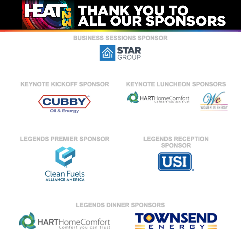 TheHEAT_Show's tweet image. THANK YOU TO OUR 2023 SPONSORS!

Special thank you to this year's HEAT Show Sponsors!

Without your support, the HEAT Show would not be possible.

To register visit HEATShow.com 

For more information contact Jessica Levaggi at: 617-804-2222 or jessica@nefi.com