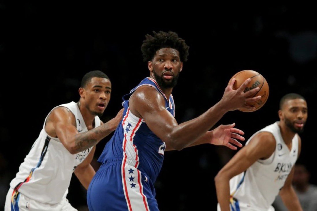 AidanLaPorta69's tweet photo. Mikal Bridges on the CJ McCollum Show, talking about the Sixers trading him on draft night:

-“That was the biggest thing all of my senior year was Philly has the 10th pick, they’ll be dumb if they don’t get Mikal... It was just set up for me to go home.”

"I walk out of there and they told me the news and I was literally pissed off. It took me days after to be appreciative of the moment... I was pissed off that whole night. I didn’t go out, I stayed in my hotel room. I was that mad."..