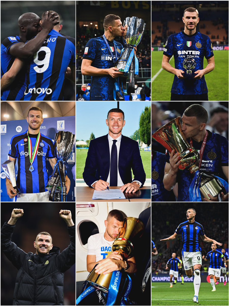 linea_inter's tweet photo. Due anni di #Dzeko. Due anni da Campione, da grande Uomo. Arrivato per 1,5 milioni ha retto la baracca in Campionato ed ha trascinato l’#Inter in Champions. Il tutto a 37 anni. Con gol decisivi, assist di una intelligenza superiore, carisma e leadership fondamentali per sognare la vetta del più ambito trofeo europeo. Mancherà. Tanto. Perché quando non lo hai più in squadra sai già che sentirai la sua assenza. È giusto andare avanti. Ma sarà molto difficile trovarne uno con le stesse caratteristiche. Con la stessa professionalità e voglia di vincere. 

Grazie di tutto Edin.

Per sempre uno di noi! 🖤💙

Foto: @FCIMpics