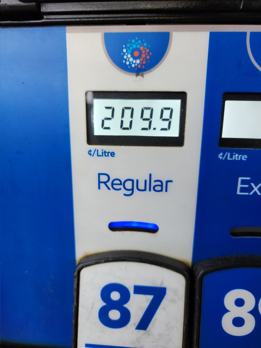 DefundTrudeau's tweet photo. @JustinTrudeau Get out and vote for anyone other than Liberals/NDP.     Trudeau and BC NDP raised price of gas to $2.099/L.    They are destroying the middle class.       This picture of from filling up this morning.
#DefundTrudeau https://t.co/EmsCoYja5f