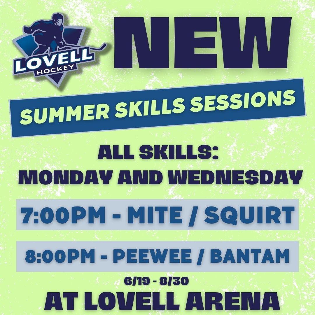 Lovell Hockey on Twitter "NEW SUMMER WALKON SKILLS SESSIONS Come on