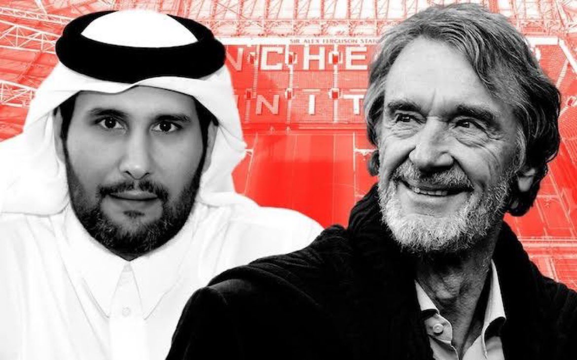 Even the British Media (@guardian_sport) claiming that Sheikh Jassim and Qatar 𝐒𝐥𝐢𝐩𝐩𝐞𝐝 𝐚𝐡𝐞𝐚𝐝 of Sir Jim Ratcliffe 

Its inevitable isn’t it? 🇶🇦👀