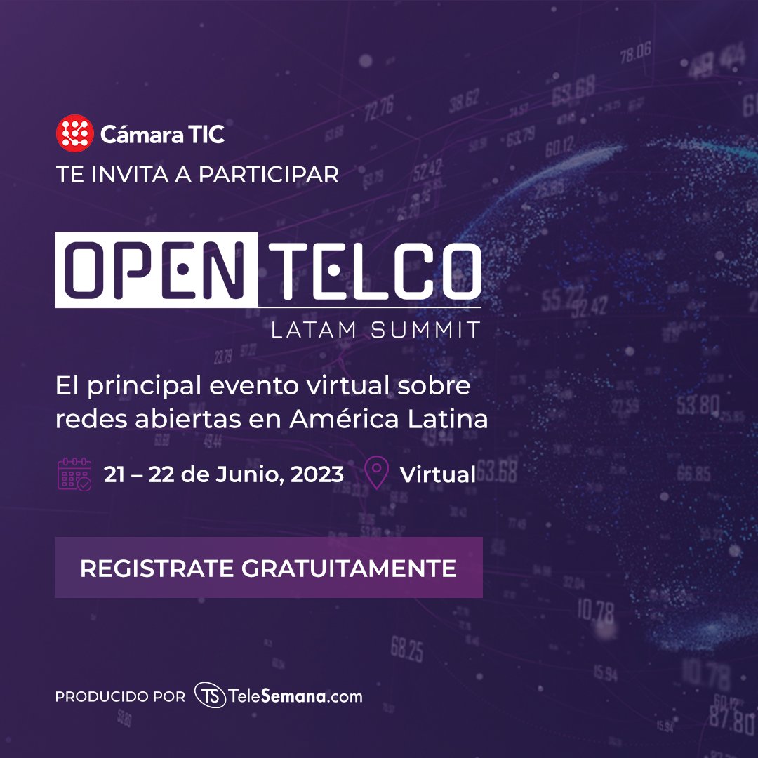 CamaraTIC_RD's tweet image. 📣 ¡No te pierdas el evento virtual más importante sobre redes abiertas en América Latina! 🌎✨ ¡Regístrate ahora! 
 telesemana.com/open-telco-lat…

#OpenTelcoLATAM #TeleSemana #CámaraTIC #CámaraTICRD