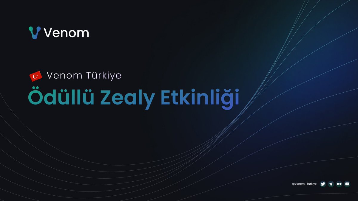 TestnetTV's tweet photo. 🎉 #Venom Türkiye olarak +9000 üye sayısını geride bıraktık! 

📍Bu güzel gelişmeyi kutlamak adına sizler için Zealy #giveaway etkinliği düzenlemeye karar verdik.

🎁 Toplamda 20 kişi için 500$'lık ödül havuzu oluşturduk.

Katılım linki 👇
https://t.co/Dxm40bNMIX

Detaylar için⬇️
https://t.co/Ncm9G1CDqp