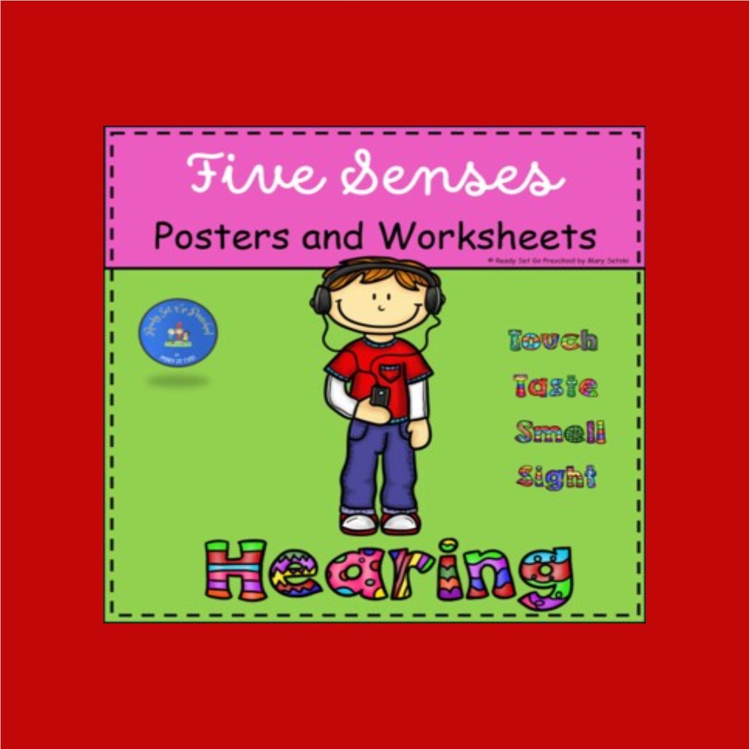 Exploring the world through our five senses is a fascinating journey.  #fivesenses #appreciation #learning #preschoolactivities #earlychildhoodeducation #bolsteroo

teacherspayteachers.com/Product/Five-S…